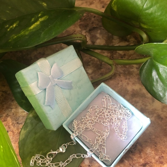 Jewelry - NEW  Exquisite Copper Chain 925 Silver Plated Necklace